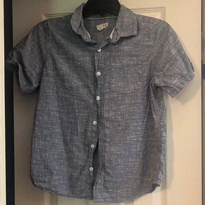 Cat & Jack Blue Polka Dot Shirt
